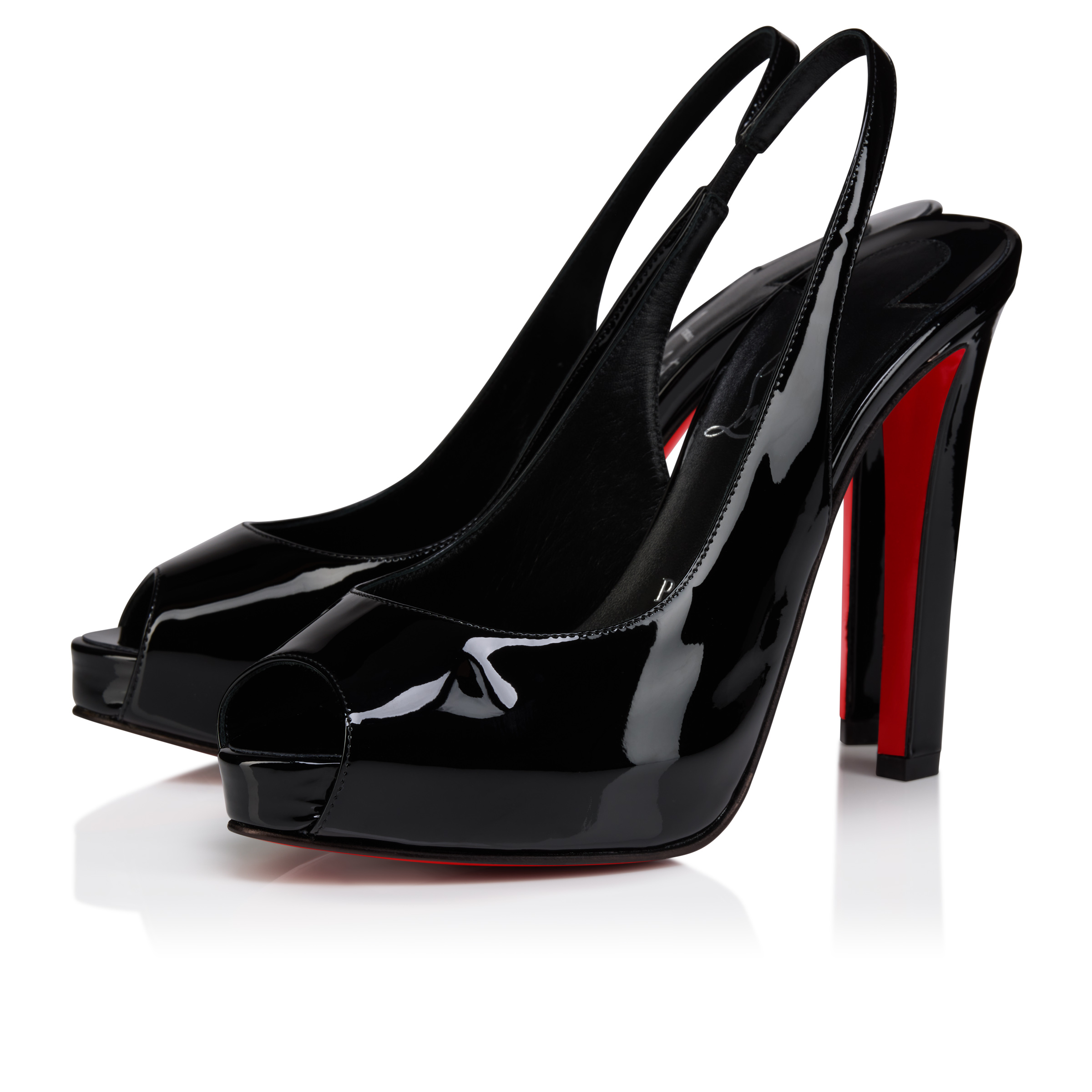 FW26 LADY FANNY SLING 120 PATENT LINING