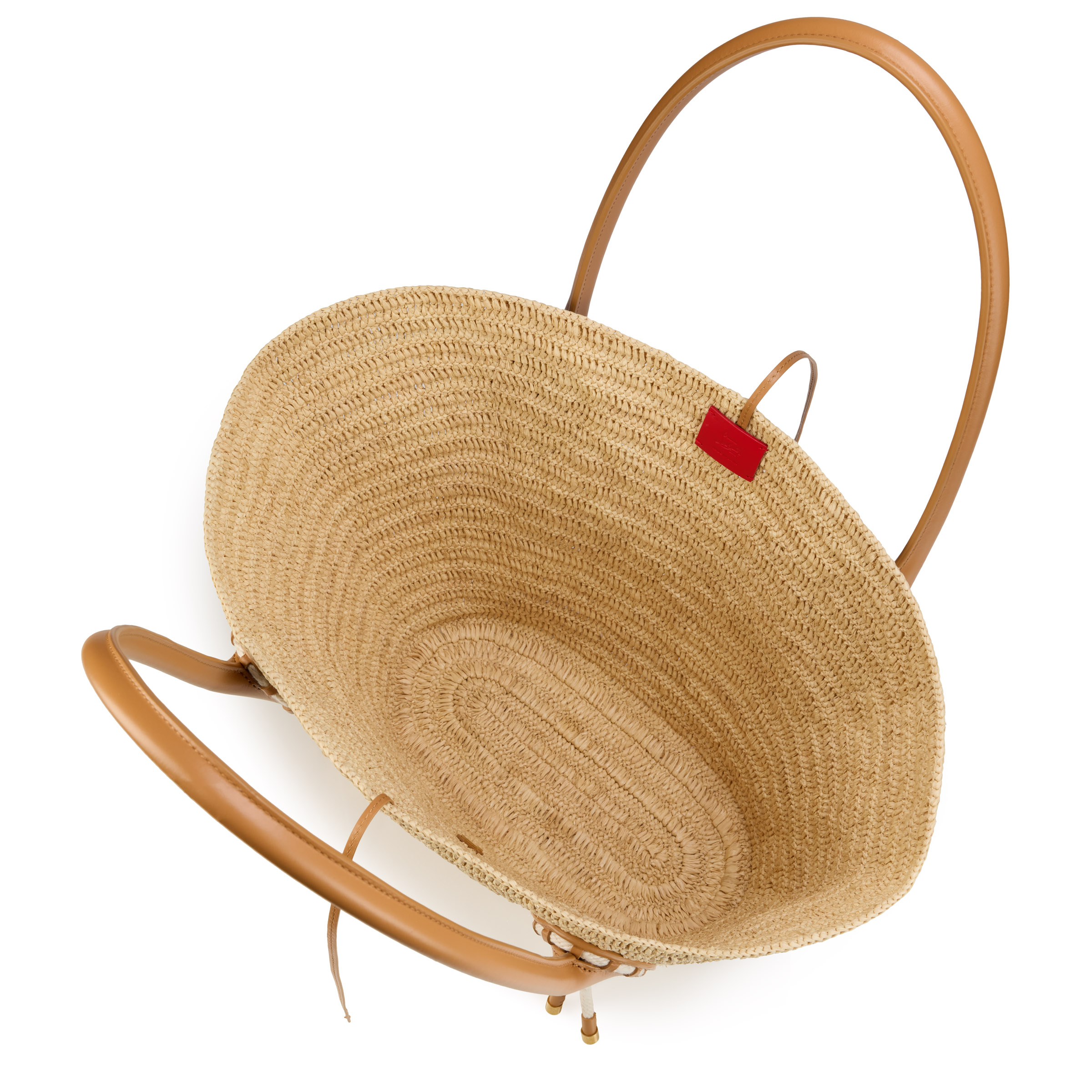 FW26 VENUS BASKET LARGE RAFFIA-CORDS