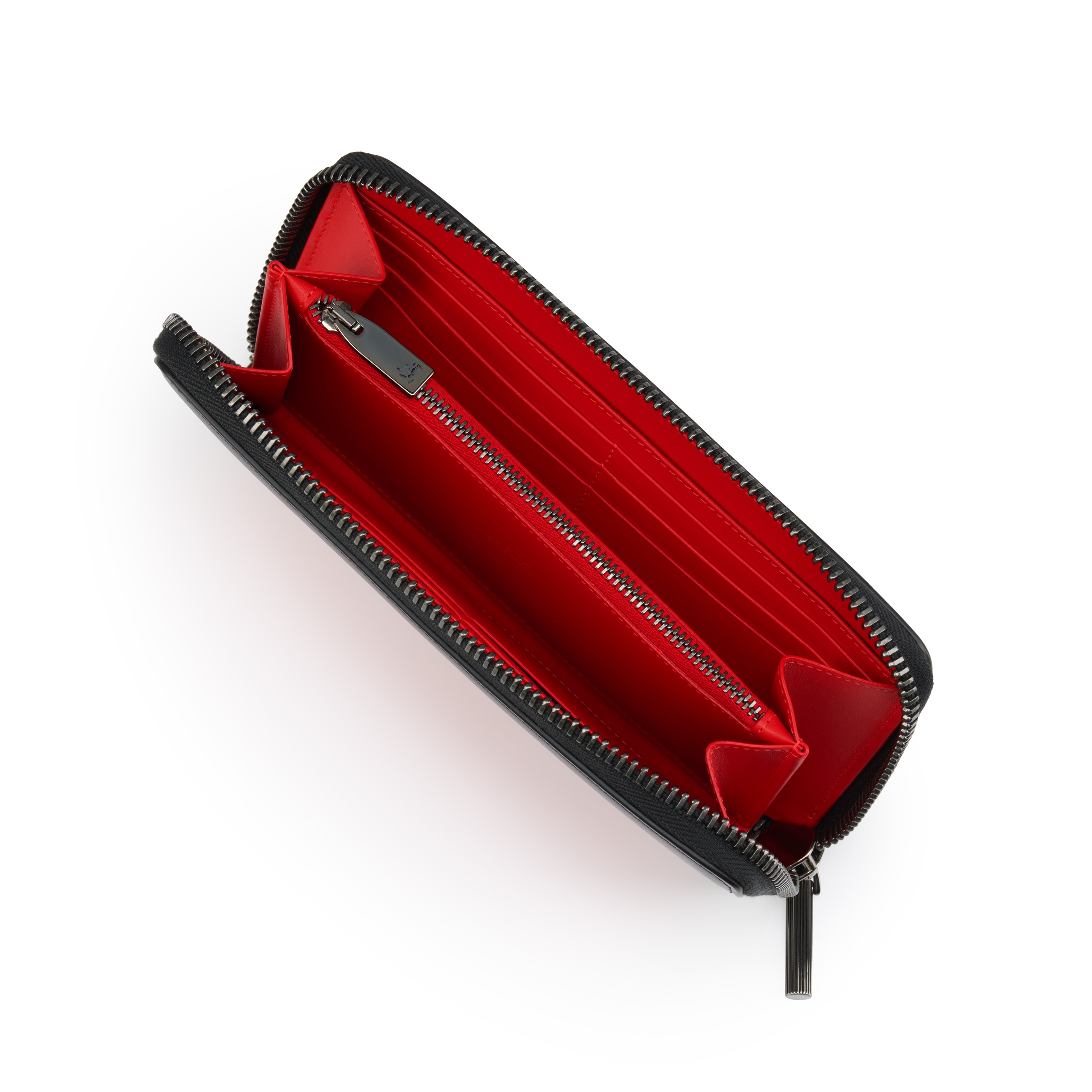 FW26 CANOPY ZIPPED LONG WALLET CALF BRUSH