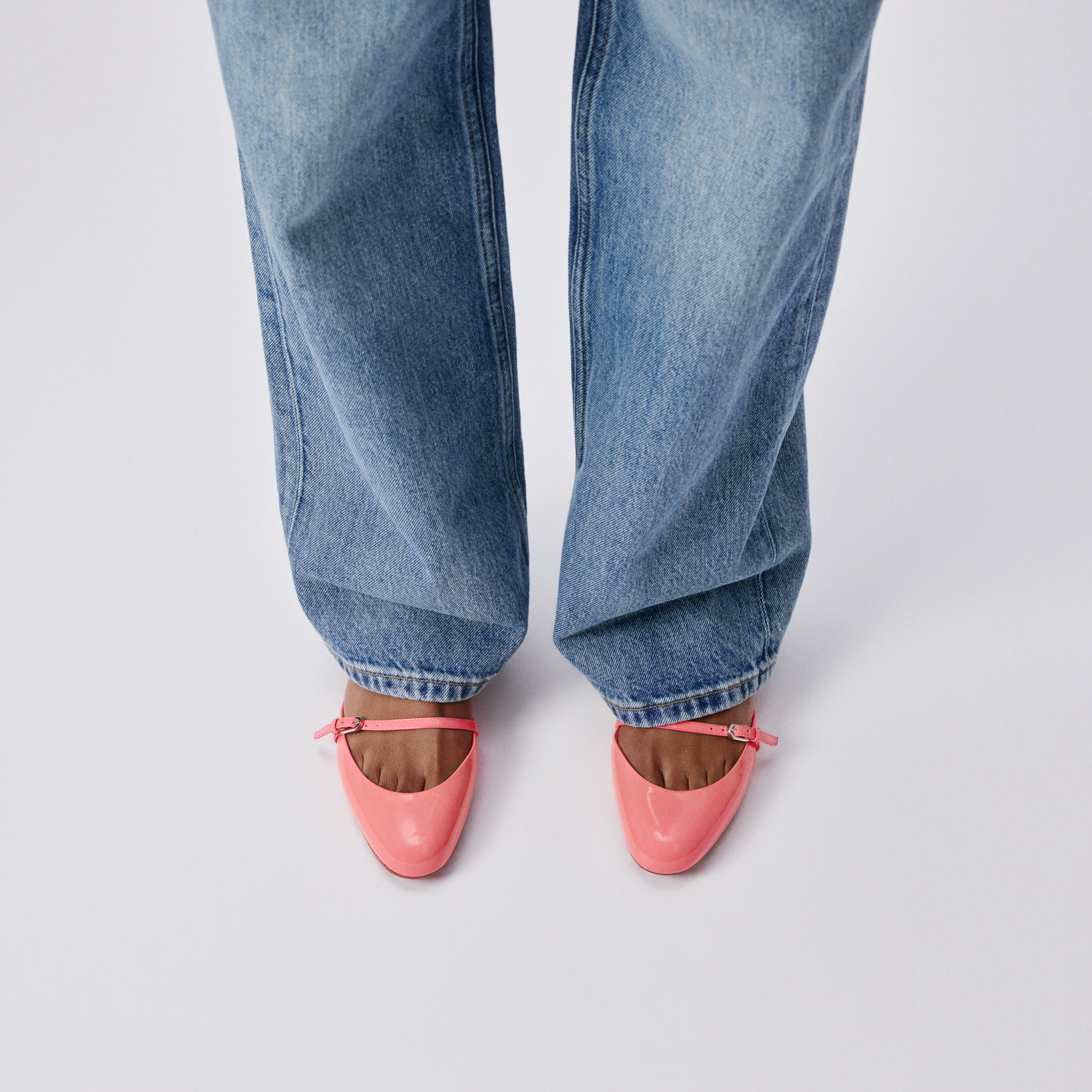 FW26 JANE NINA FLAT PATENT LINING