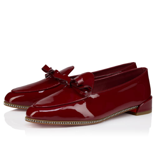 FW26 MOCASTRASS FLAT PATENT-LINING