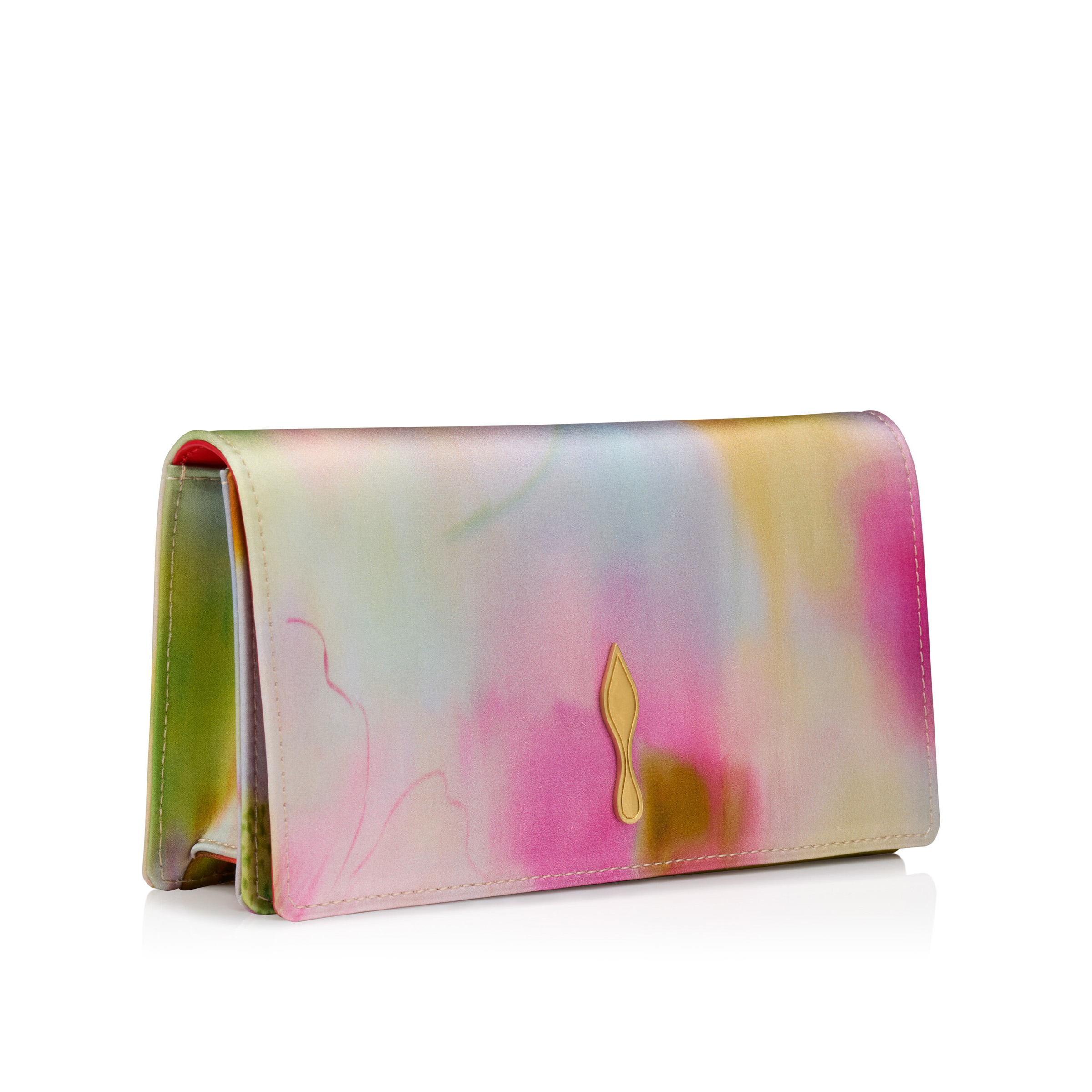 FW26 BETTINA CLUTCH CREPE SATIN BOTANICA
