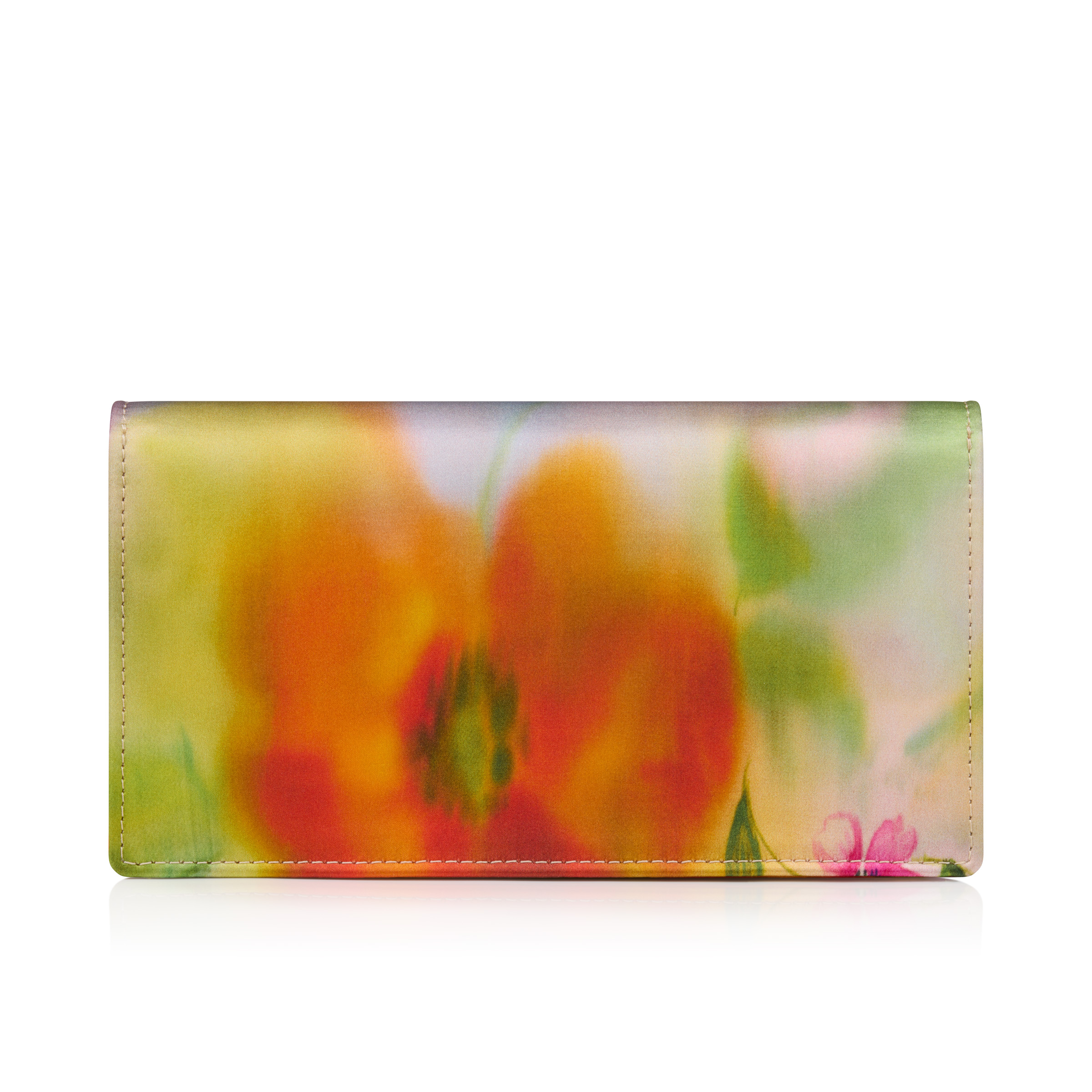 FW26 BETTINA CLUTCH CREPE SATIN BOTANICA