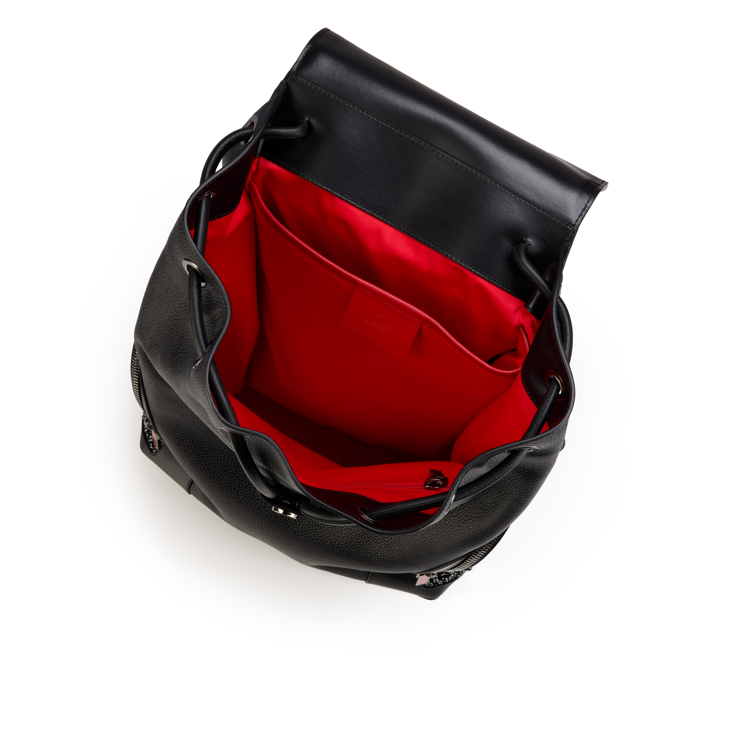 SS26 FUNKY BACKPACK CALF EMPIRE STRASS AND PEARL