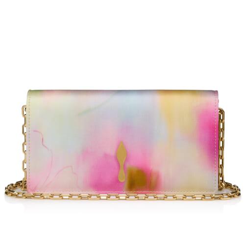 FW26 BETTINA CLUTCH CREPE SATIN BOTANICA