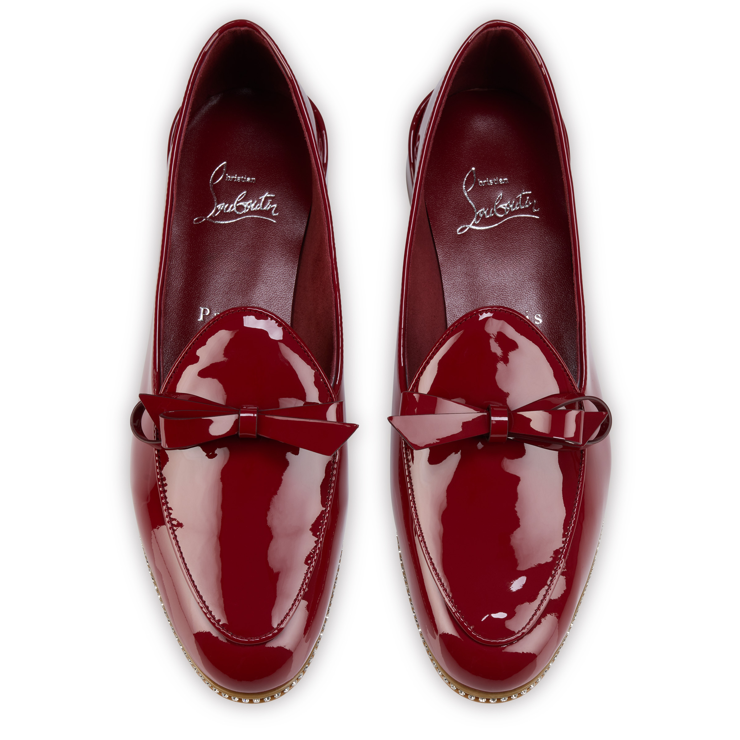 FW26 MOCASTRASS FLAT PATENT-LINING