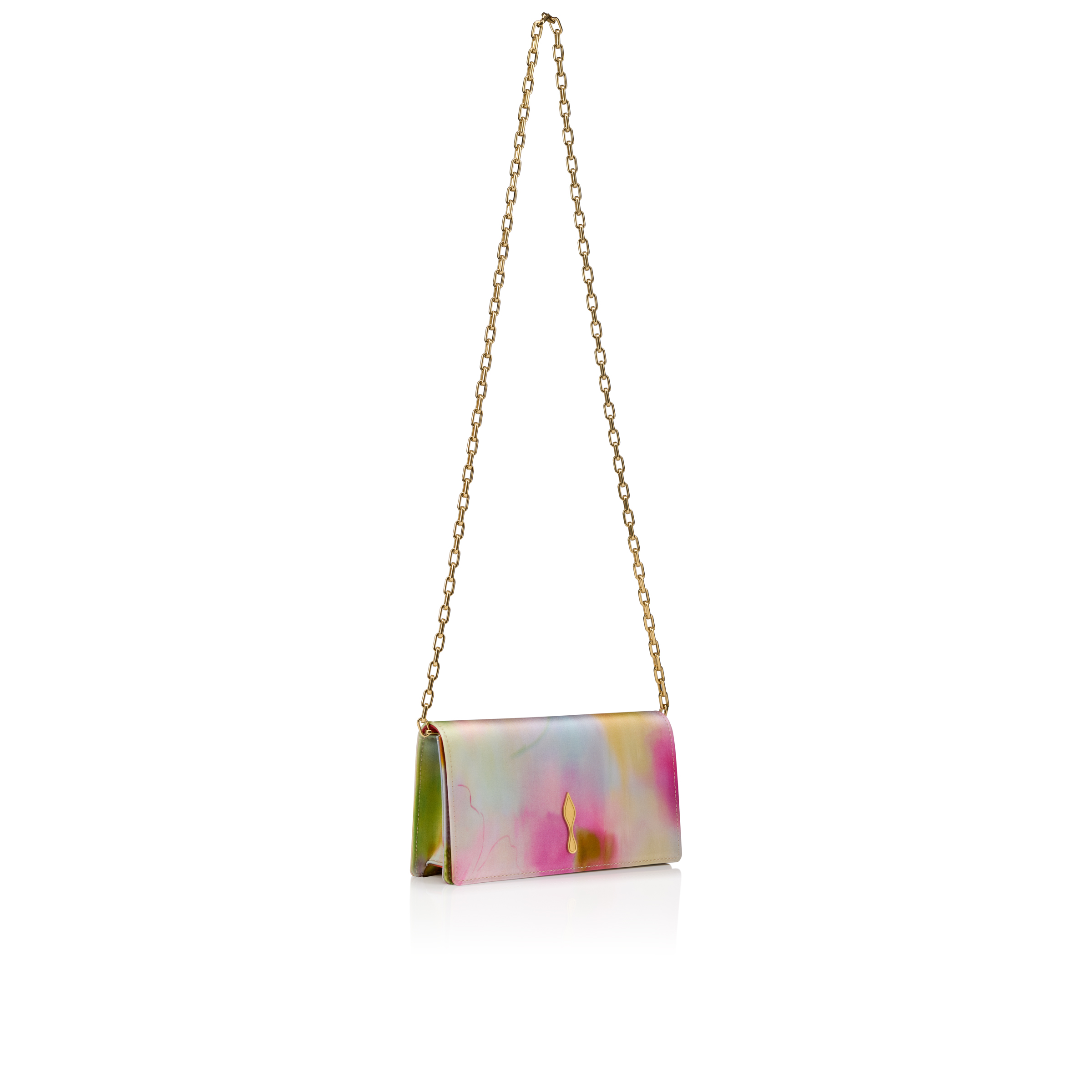 FW26 BETTINA CLUTCH CREPE SATIN BOTANICA