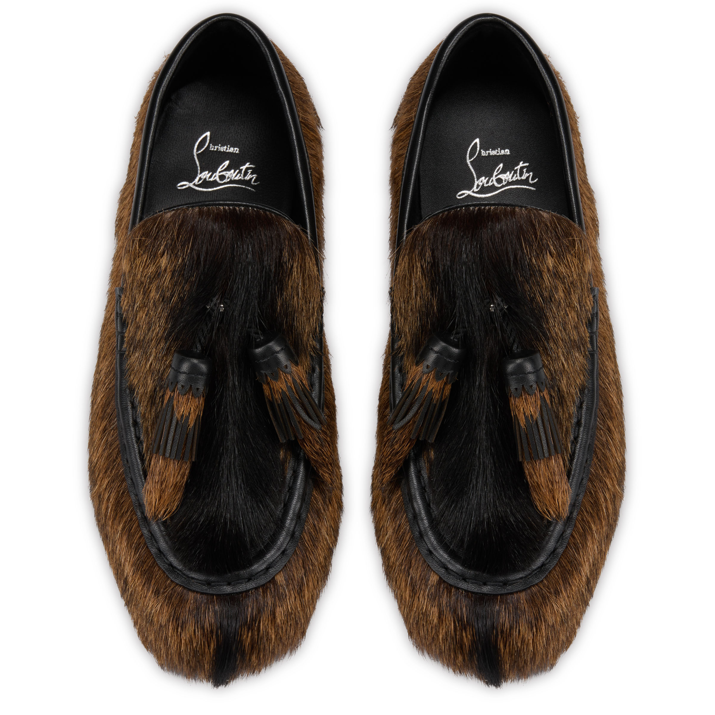FW26 ROCHELLE FUR FLAT NATURAL GOAT-NAPPA-LIN