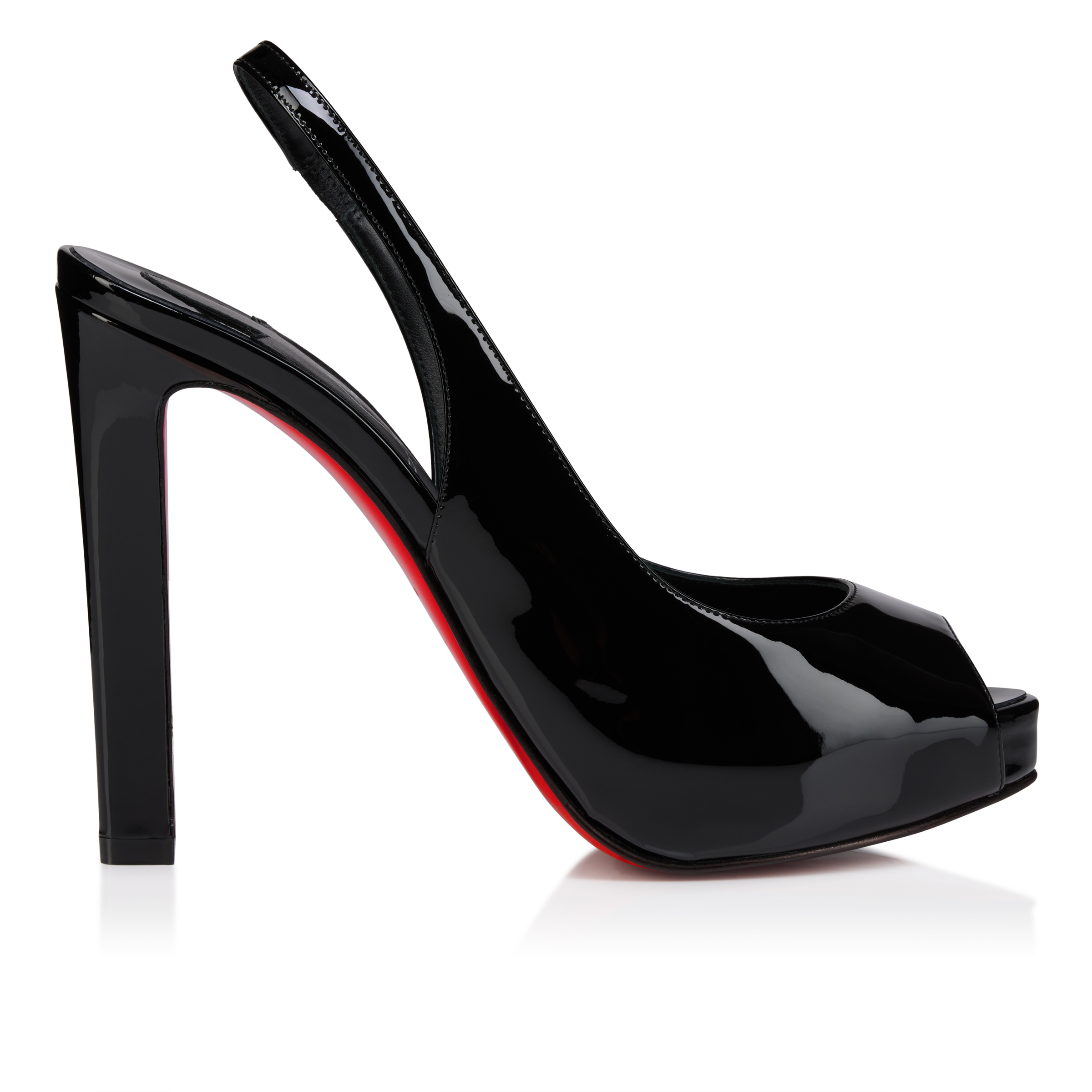 FW26 LADY FANNY SLING 120 PATENT LINING