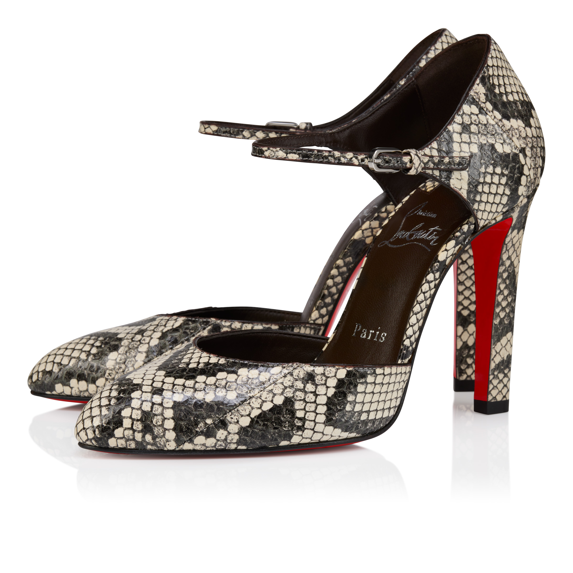FW26 FANNY DEMIE 100 WATERSNAKE ROCCIA KID LIN