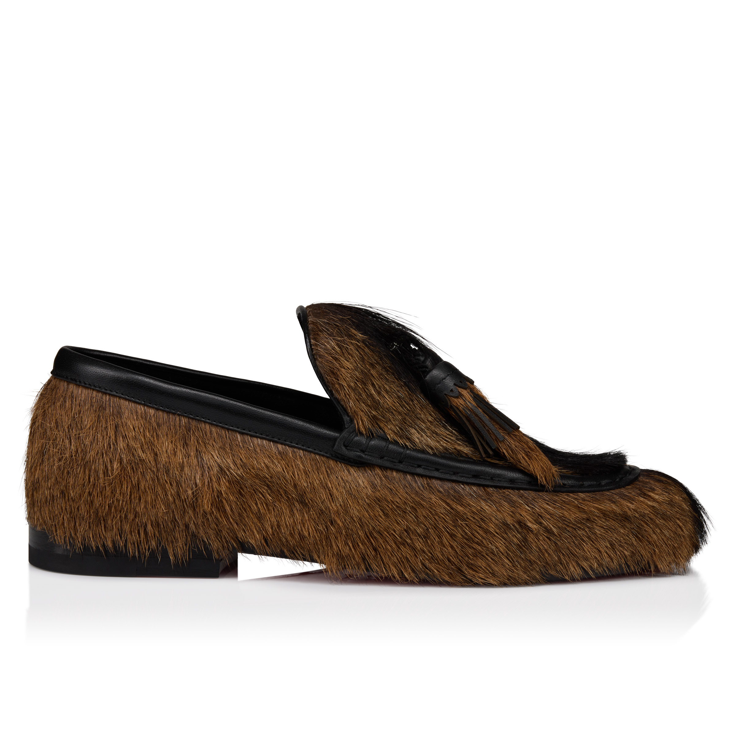 FW26 ROCHELLE FUR FLAT NATURAL GOAT-NAPPA-LIN