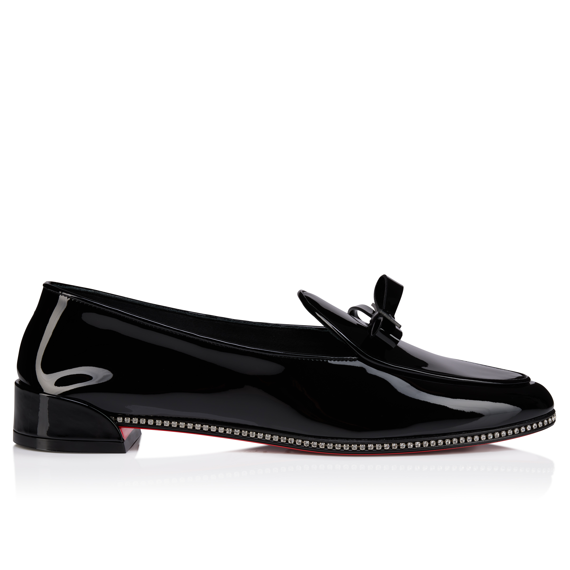 FW26 MOCASTRASS FLAT PATENT-LINING