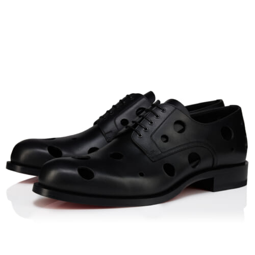FW26 MOUSTACHOU DOTS FLAT CALF