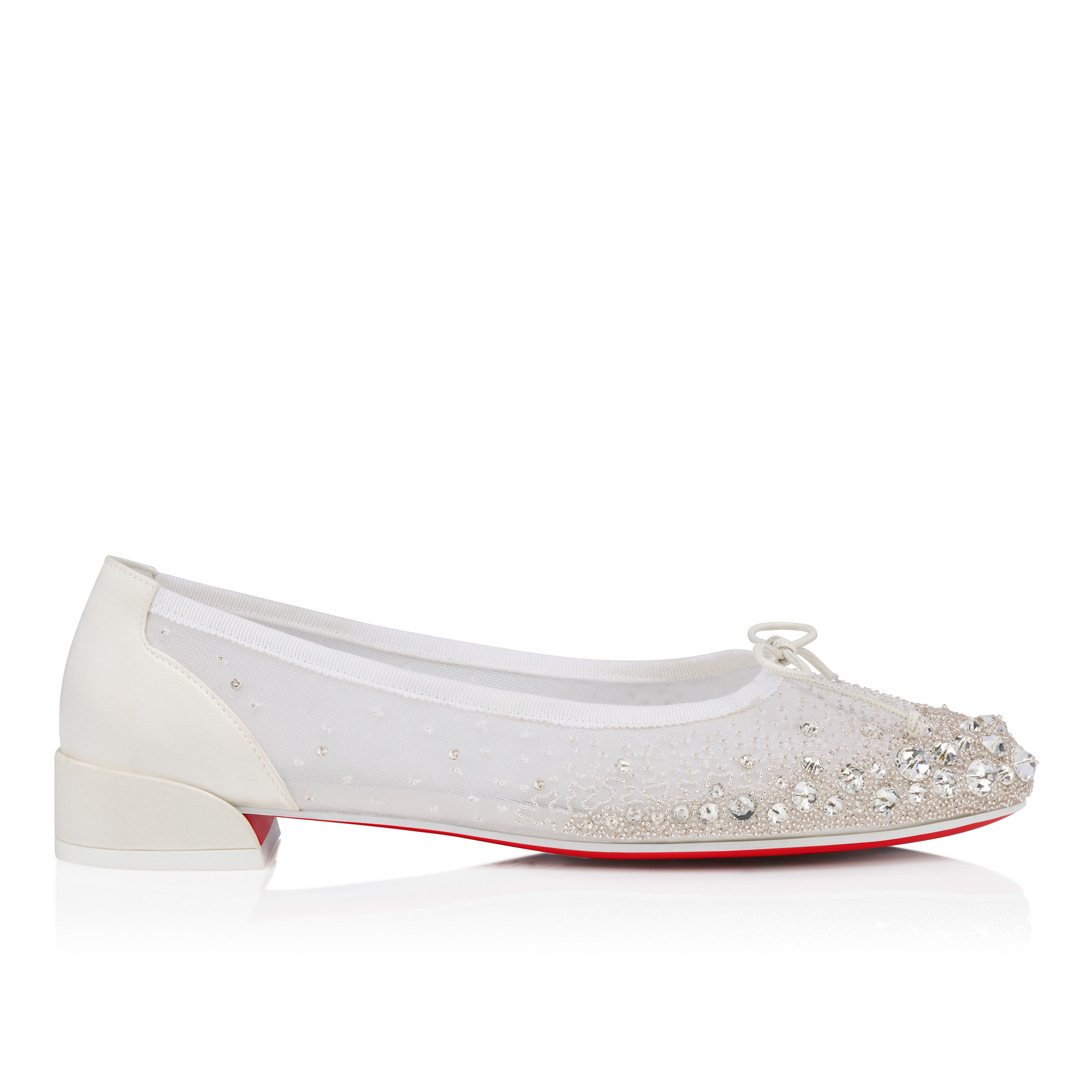 SS25 SWEETIE JANE SPARKLING FLAT RESILLE ORG GG CR SAT