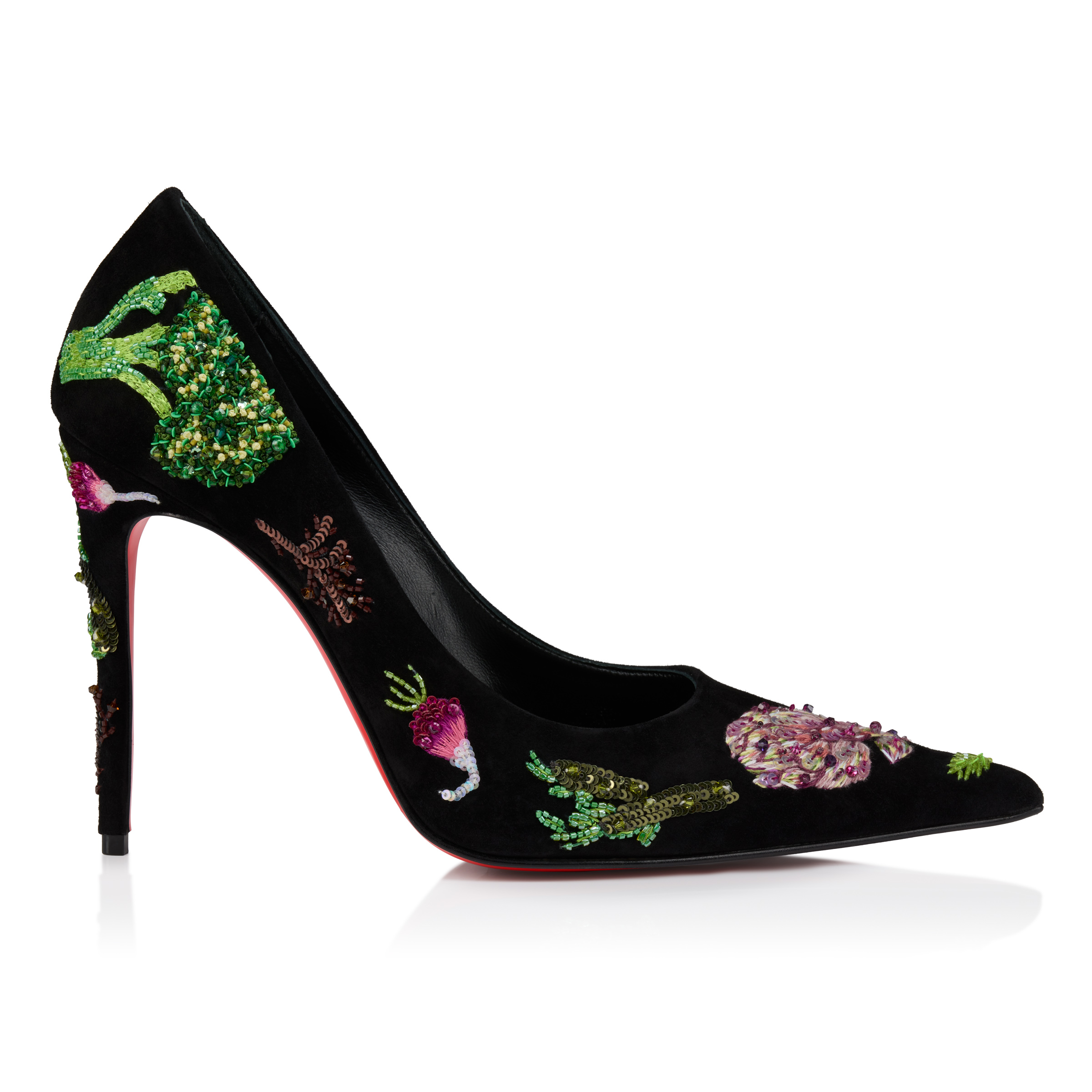 FW26 KATE MAX VEGGIE 100 VEAU VELOURS BRODE LIN