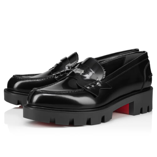 FW24 PENNY LUG DONNA FLAT CALF ABRASIVATO LINING