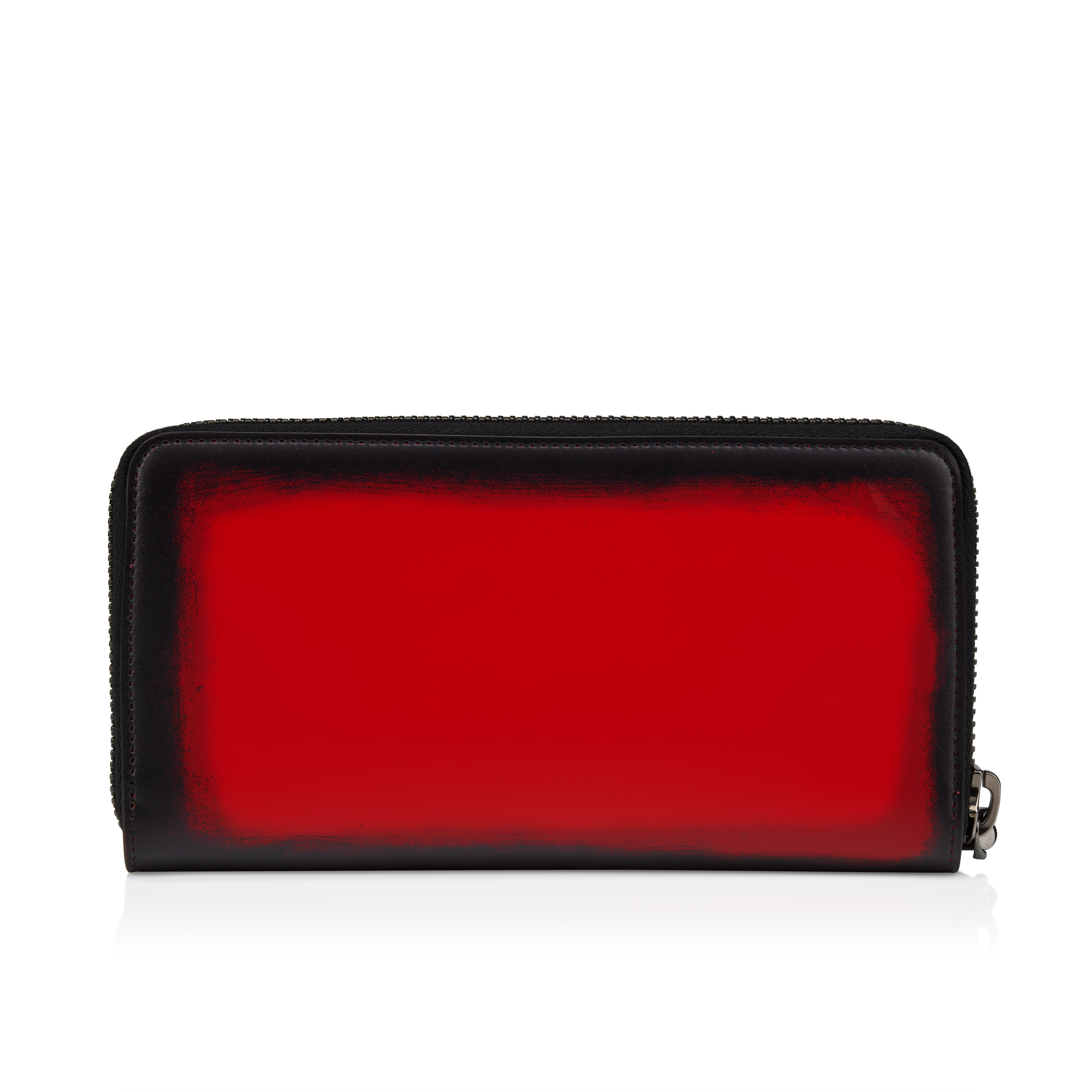 FW26 CANOPY ZIPPED LONG WALLET CALF BRUSH