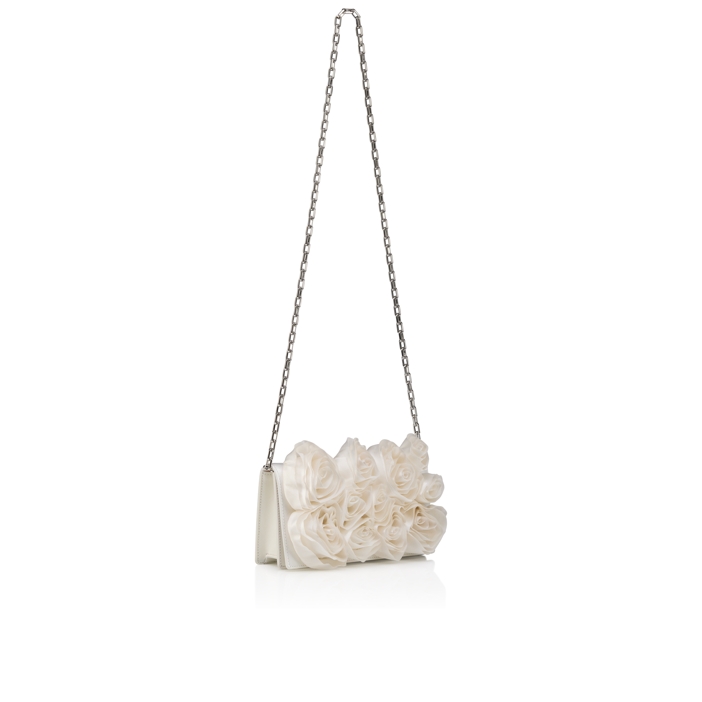 SS26 BETTINA CLUTCH TAFFETAS MERE LACHAISE CREPE SATIN